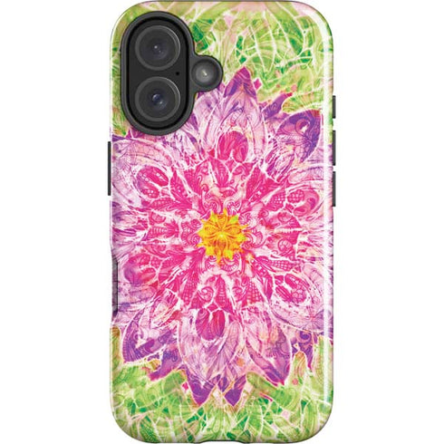 Ginseng Flower iPhone 16 Impact Case